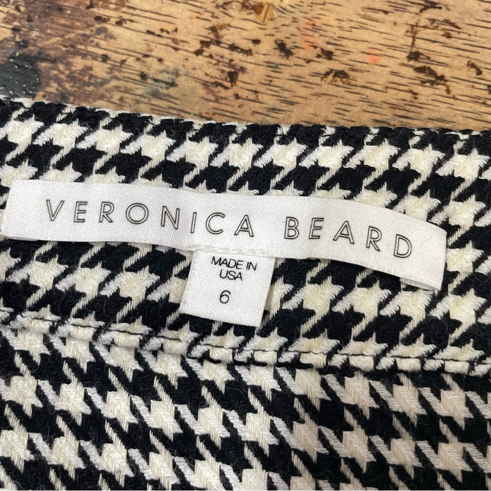 Veronica Beard Classic Houndstooth Cigarette Trou… - image 5